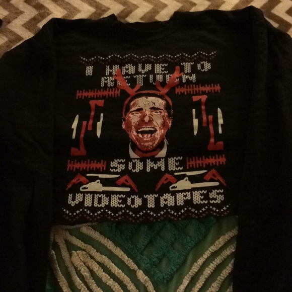 American psycho christmas jumper